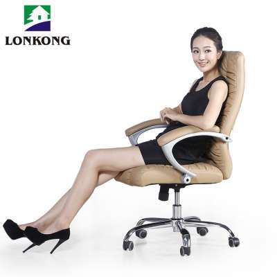 Excellent quality useful italian leather executive chair